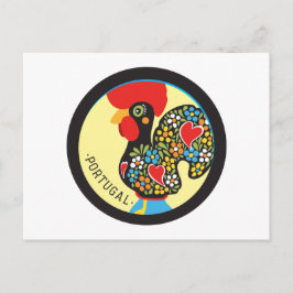 Berühmtes Rooster von Barcelos Nr. 06 Postkarte