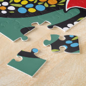 Berühmtes Rooster von Barcelos Portugal Nr.07 Puzzle (Seite)
