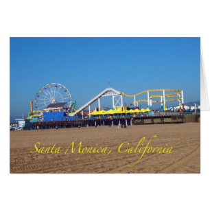 Berühmtes Santa Monica Pier Ferris Wheel, Kaliforn