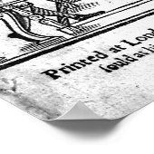 Berühmtes Schachspiel, 1614 Poster (Ecke)