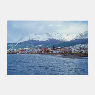 Berühmtes Ushuaia - Tierra del Fuego, Argentinien Fußmatte