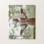 Berühmtes Vogelmädchen im Savannah Challenging Puz Puzzle (Vertikal)