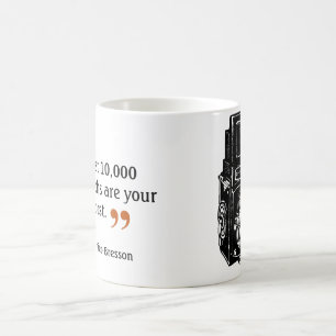 Berühmtes Zitat eines Fotografen 3 Zwei-Objektiv-K Kaffeetasse