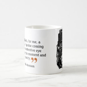 Berühmtes Zitat eines Fotografen 6 Doppelobjektivk Kaffeetasse
