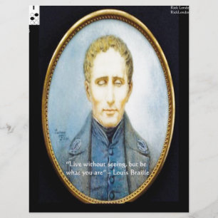 Berühmtes Zitat von Louis Braille