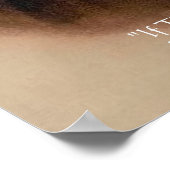 Berühmtes Zitat von Robert Burns Poster (Ecke)