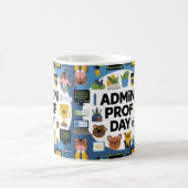 Berühmtheit bei Admin Professionals Kaffeetasse (Mittel)