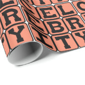 Berühmtheit Geschenkpapier (Rolleneckpunkt)