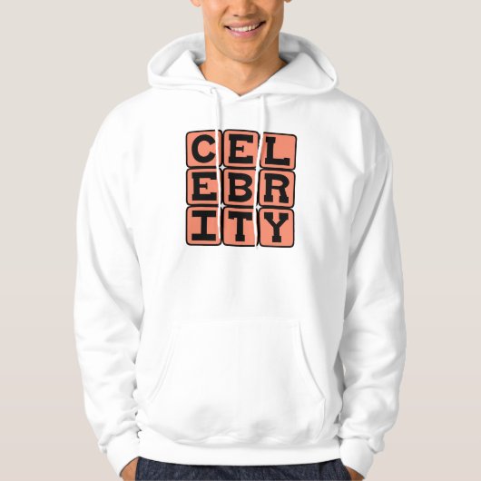 Berühmtheit Hoodie (Vorderseite)