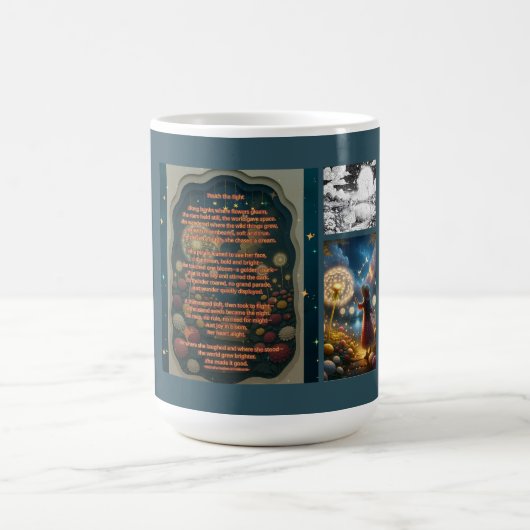 Berühre das Licht Kaffeetasse (Mittel)