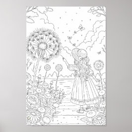 Berühre das Licht Poster