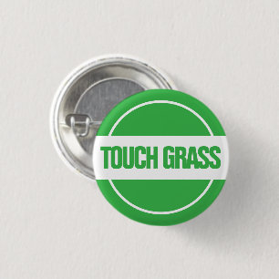 Berühre Gras Knopf Button