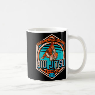 Berühre Mich Ft BJJ Humor Brasilianisches Jiu Jits Kaffeetasse