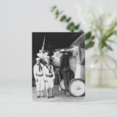 Berühren des Geistes von St. Louis: 1927 Postkarte (Stehend Vorderseite)