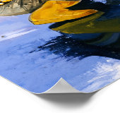 Berühren des Himmels (Canvas Print) Poster (Ecke)