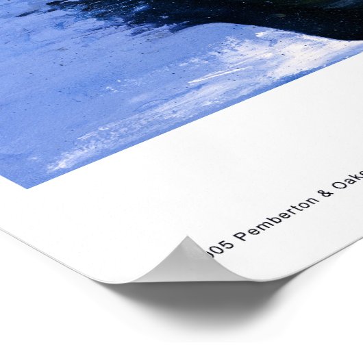 Berühren des Sky Poster (Ecke)