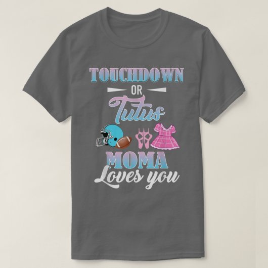 Berühren von Geschlechtern oder Tutus Moma Matchin T-Shirt (Design vorne)