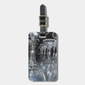 Berührende Offenbarung Gepäckanhänger (Vorderseite vertikal)