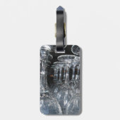 Berührende Offenbarung Gepäckanhänger (Rückseite vertikal)