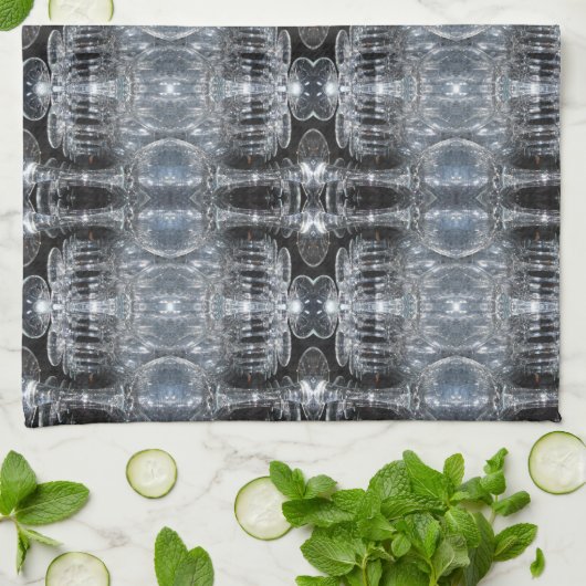 Berührende Offenbarung Geschirrtuch (Gefaltet)