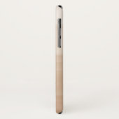 Berührung warmer beiger Wasserfarbe Abstrakt #1 Case-Mate iPhone Hülle (Hinten/Links)