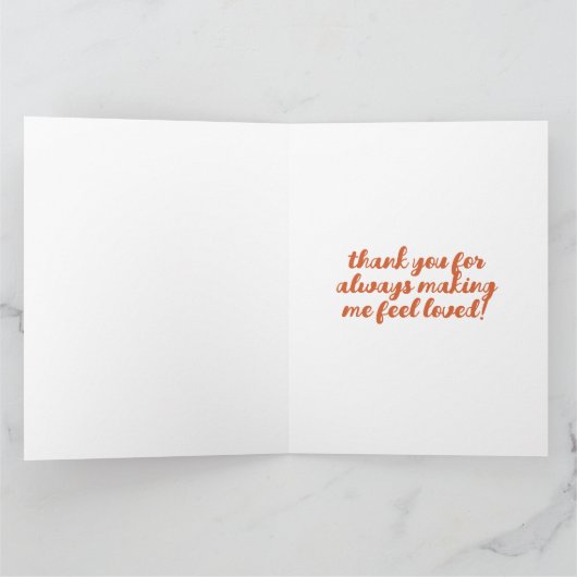 Berührungsmoment zwischen Mutter Giraffe und Kalb Karte (Innenseite)