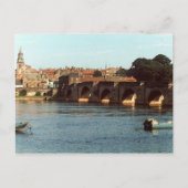 Berwick Old Bridge Postkarte (Vorderseite)
