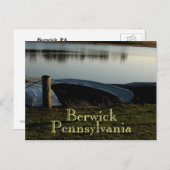 Berwick, Pennsylvania Postkarte (Vorne/Hinten)
