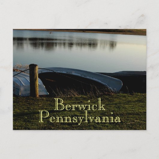 Berwick, Pennsylvania Postkarte (Vorderseite)