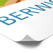 Berwick-Upon-Tweed Poster (Ecke)