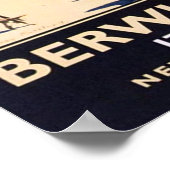 BERWICK UPON ZWED POSTER (Ecke)