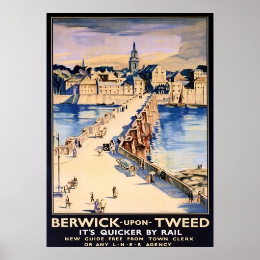 BERWICK UPON ZWED POSTER (Vorne)