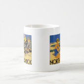 Berwick, Vintages Reiseplakat Schottlands Kaffeetasse (Mittel)