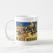 Berwick, Vintages Reiseplakat Schottlands Kaffeetasse (Links)