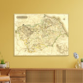 Berwickshire Leinwanddruck (Insitu (Wohnzimmer))