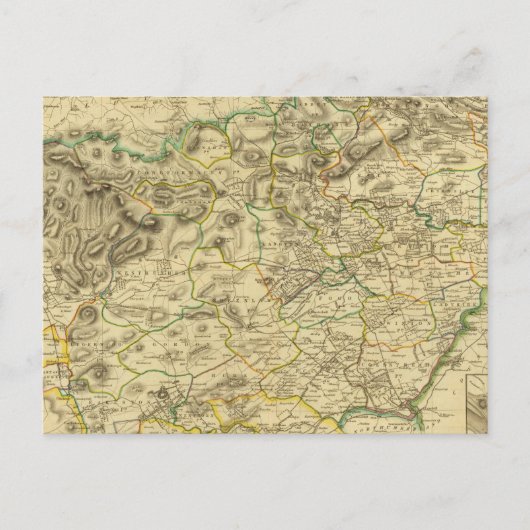 Berwickshire Postkarte (Vorderseite)