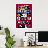 Berwyn Alphabet Poster (Heimbüro)