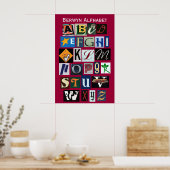 Berwyn Alphabet Poster (Küche)