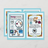 Berwyn Wizard - Beryllium Element Postkarte (Vorne/Hinten)