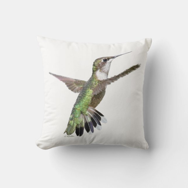 Berylline hummingbird kissen (Vorderseite)
