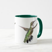 Berylline Hummingbird Painting Tasse (VorderseiteRechts)
