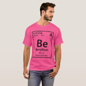 Beryllium-Element (schwarz) T-Shirt (Vorne ganz)