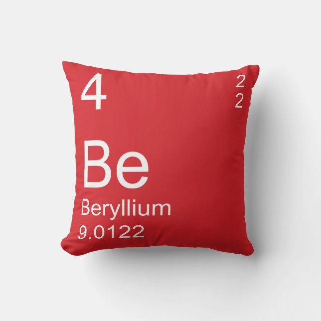 Beryllium Kissen (Vorderseite)