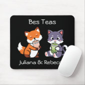 Bes Teas Boba Bubble Tee Maus Pad Mousepad (Mit Mouse)