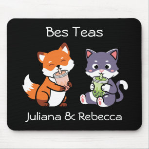 Bes Teas Boba Bubble Tee Maus Pad Mousepad