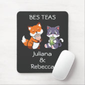 Bes Teas Boba Bubble Tee Maus Pad Mousepad (Mit Mouse)