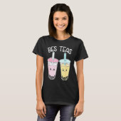 Bes Teas Boba Tea Besties Bubble Tea Cute Boba Bes T-Shirt (Vorne ganz)