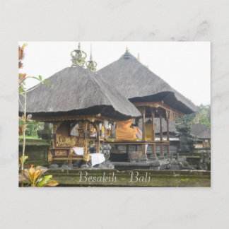 Besakih Bali Postcard Postkarte