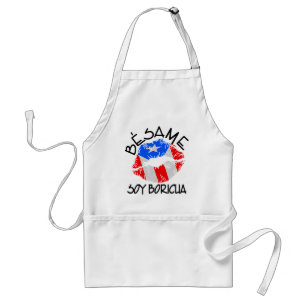 Besame Sojabohnenöl Boricua küssen mich, den ich Schürze