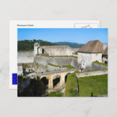 Besançon Citadel Postkarte (Vorne/Hinten)